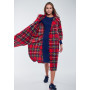 Coat "Beverly-1" in a cage