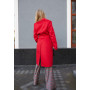 Coat "Medina" red color