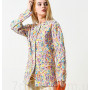 Jacket "Foggia" milky color