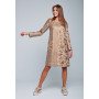 Dress "Mei" golden color