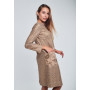 Dress "Mei" golden color