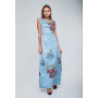 Dress "Jeanne" blue color