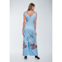 Dress "Jeanne" blue color