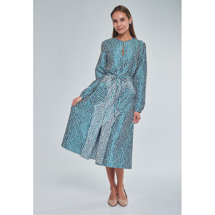 Dress "Kaylee" turquoise color