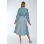 Dress "Kaylee" turquoise color