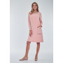 Dress "Shelley" peach color
