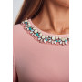 Dress "Shelley" peach color