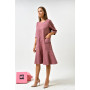 Dress "Meggie" powdery pink color