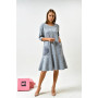 Dress "Meggie" powdery pink color