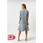 Dress "Meggie" powdery pink color