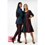 Dress "Meggie" burgundy color