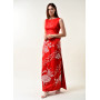 Dress "Jeanne" red color