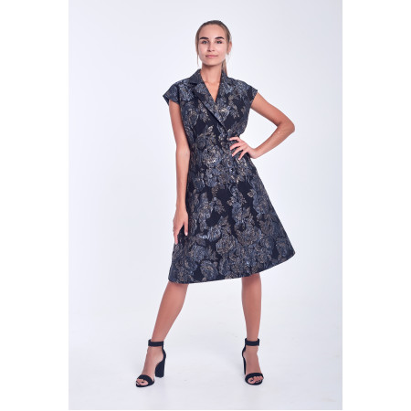 Dress-vest "Helen" black color