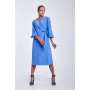 Dress "Karsia" blue color
