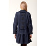 Dress "Grace" dark blue color