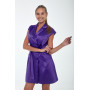 Dress-vest "Helen" violet color