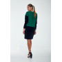 Dress "Anna" black-green color