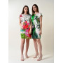 Dress "Elena" with author's print