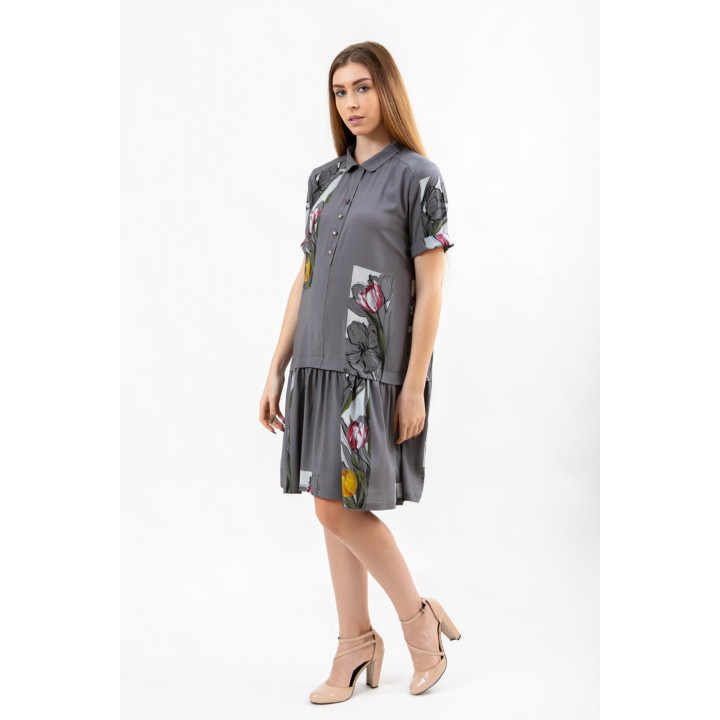 Gray dress "Grace"