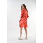 Dress "Pavia" peach color