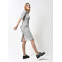Dress "Prato" gray color