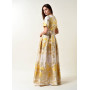 Dress "Valerie" golden color
