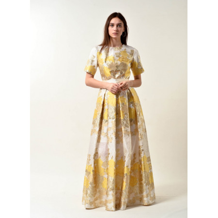 Dress "Valerie" golden color