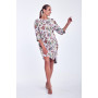Dress "Mara" gray color