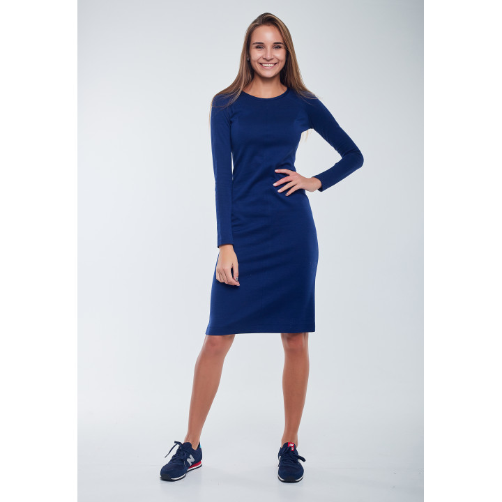 Dress "Amal-1" blue color