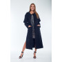 Dress "Tiffani" dark gray color
