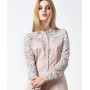Dress "Juno" powdery color