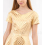 Dress "Kari" yellow color
