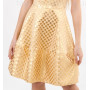 Dress "Kari" yellow color