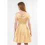 Dress "Kari" yellow color