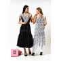 Dress "Alla" black color with lace