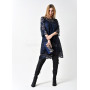 Dress "Cheriz" dark blue color