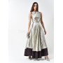 Dress "Briana" silver color
