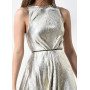 Dress "Briana" silver color