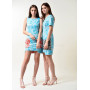 Dress "Gabriel-2" blue color