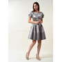 Dress "Kari" silver color