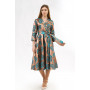 Dress "Joan" in bronze color