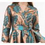 Dress "Joan" in bronze color