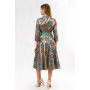 Dress "Joan" in bronze color