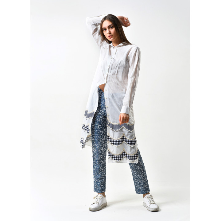 Shirt "Deina-8" white color