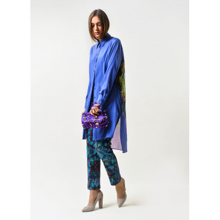 Shirt "Deina-8" blue color