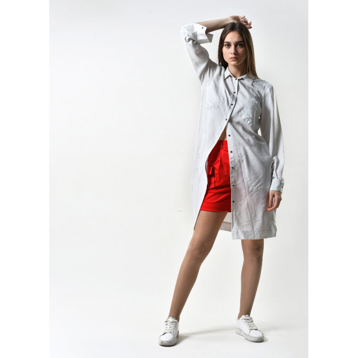 Shirt "Louise" gray color