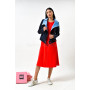 Jacket "Vida" blue color