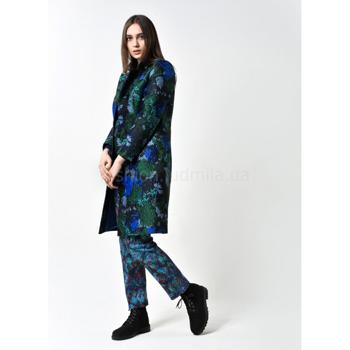 Coat "Blair" blue color