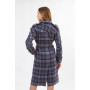 Coat "Christina" in trendy cage